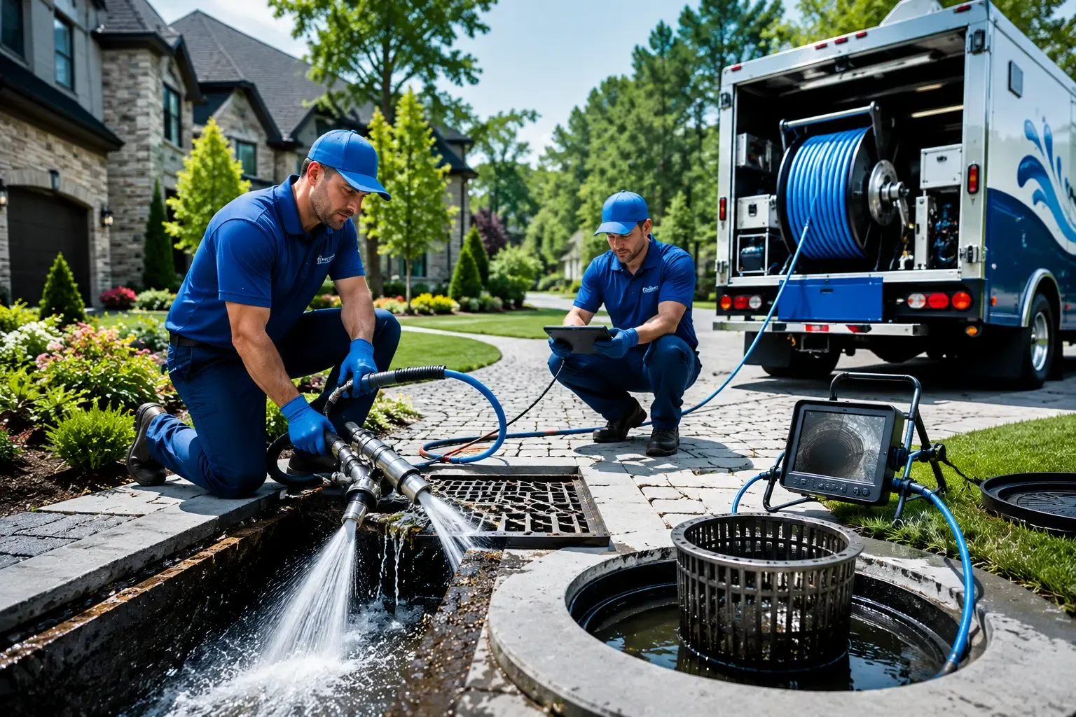 Local outdoor drain cleaning professionals in Brant, NY